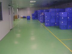 江陰食品公司防腐環(huán)氧地坪完工