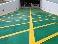 無錫鉑爾曼大酒店停車場無振動止滑坡道完工